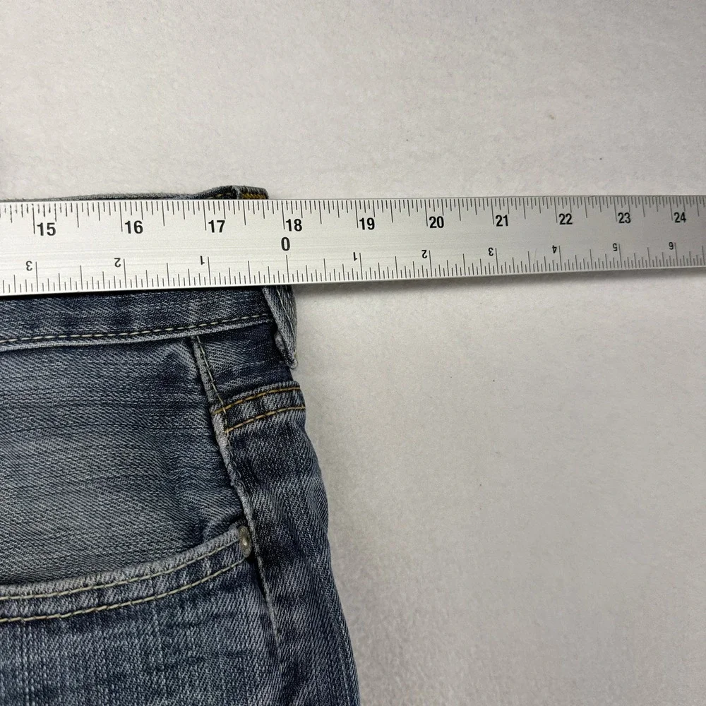 Vintage Levis Jeans Men's 36x34 Fits 35x31 Blue 512 Bootcut Dark Baggy Y2k 2000s